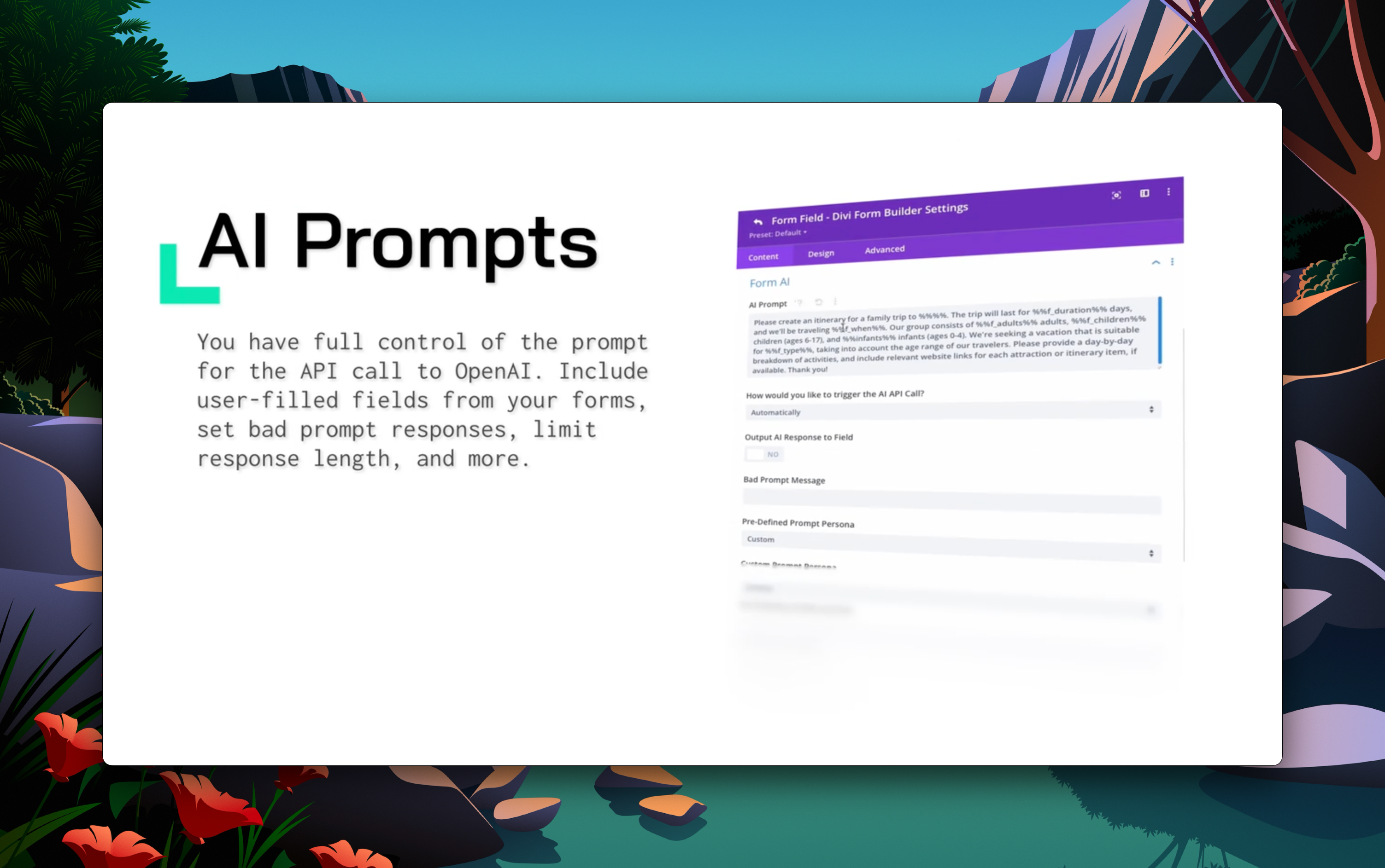 Divi Form Builder -form ai media 2