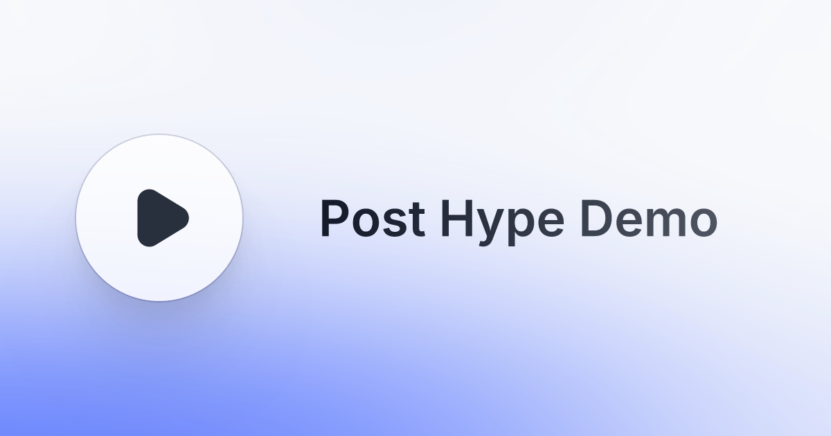 โพสต์ hype - ทวีตไวรัสและตะขอ media 2