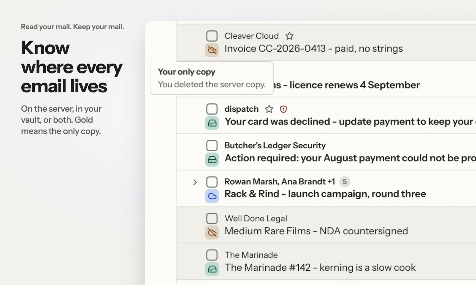 MailVault screenshot 4