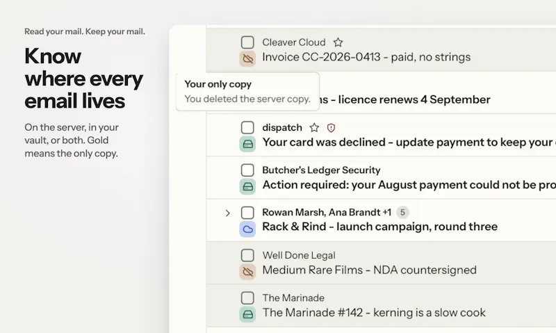 MailVault screenshot 4