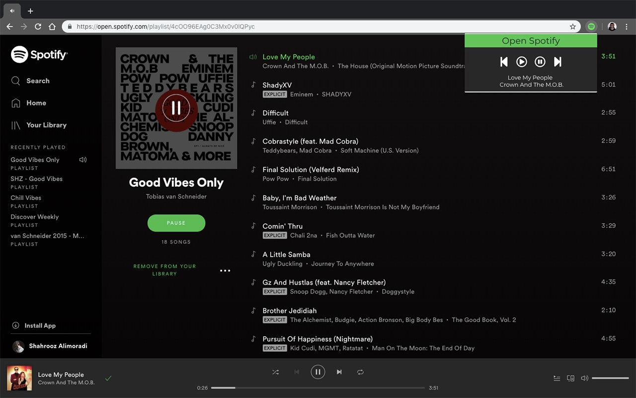 Spotify Controller - Control your spotify on any web page | Product Hunt