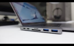 HyperDrive: Thunderbolt 3 USB-C Hub for 2016 MacBook Pro media 1