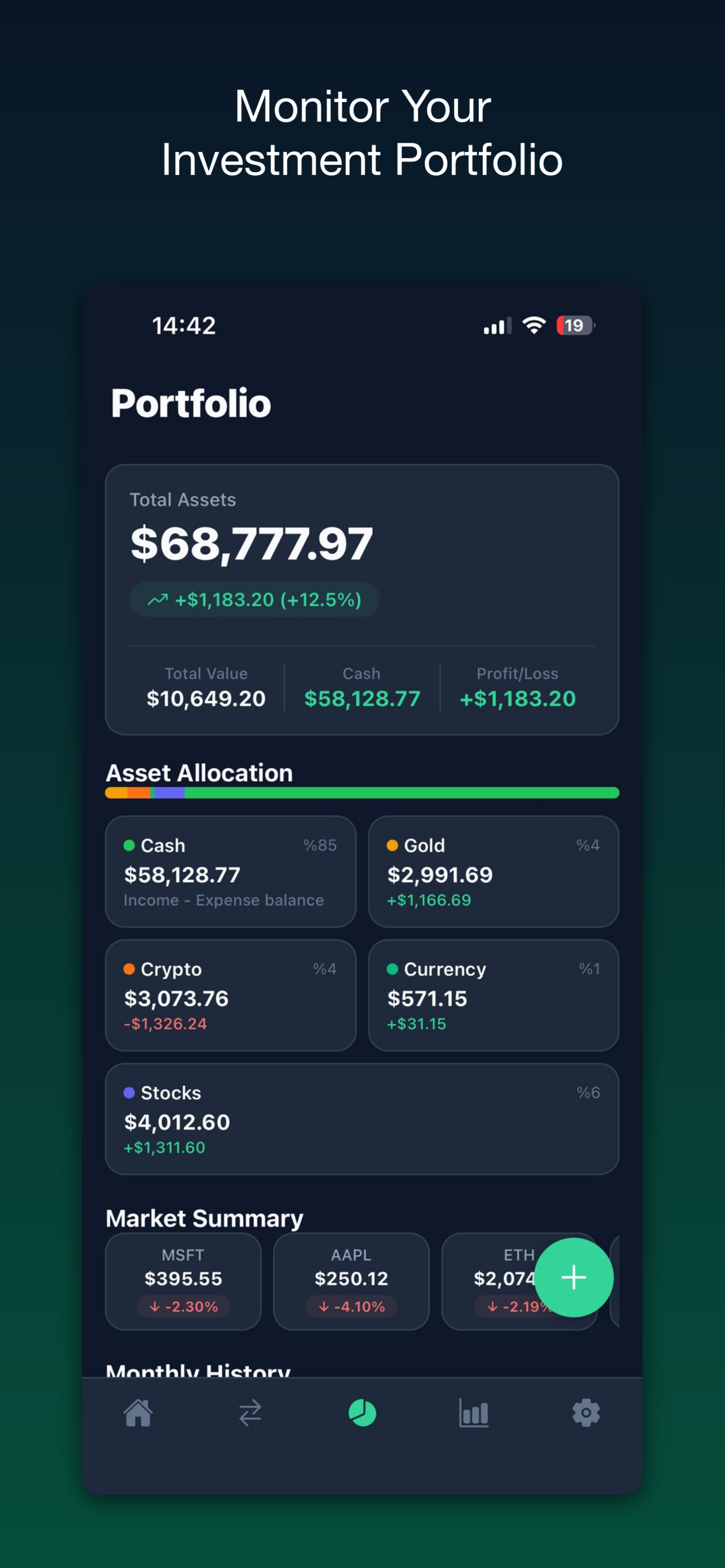 Finbo - Main product screenshot demonstrating key features and user interface