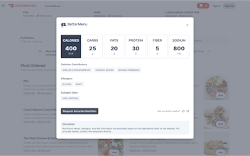 BetterMenu for Doordash gallery image