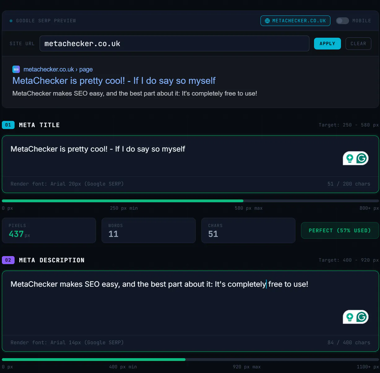 MetaChecker gallery image