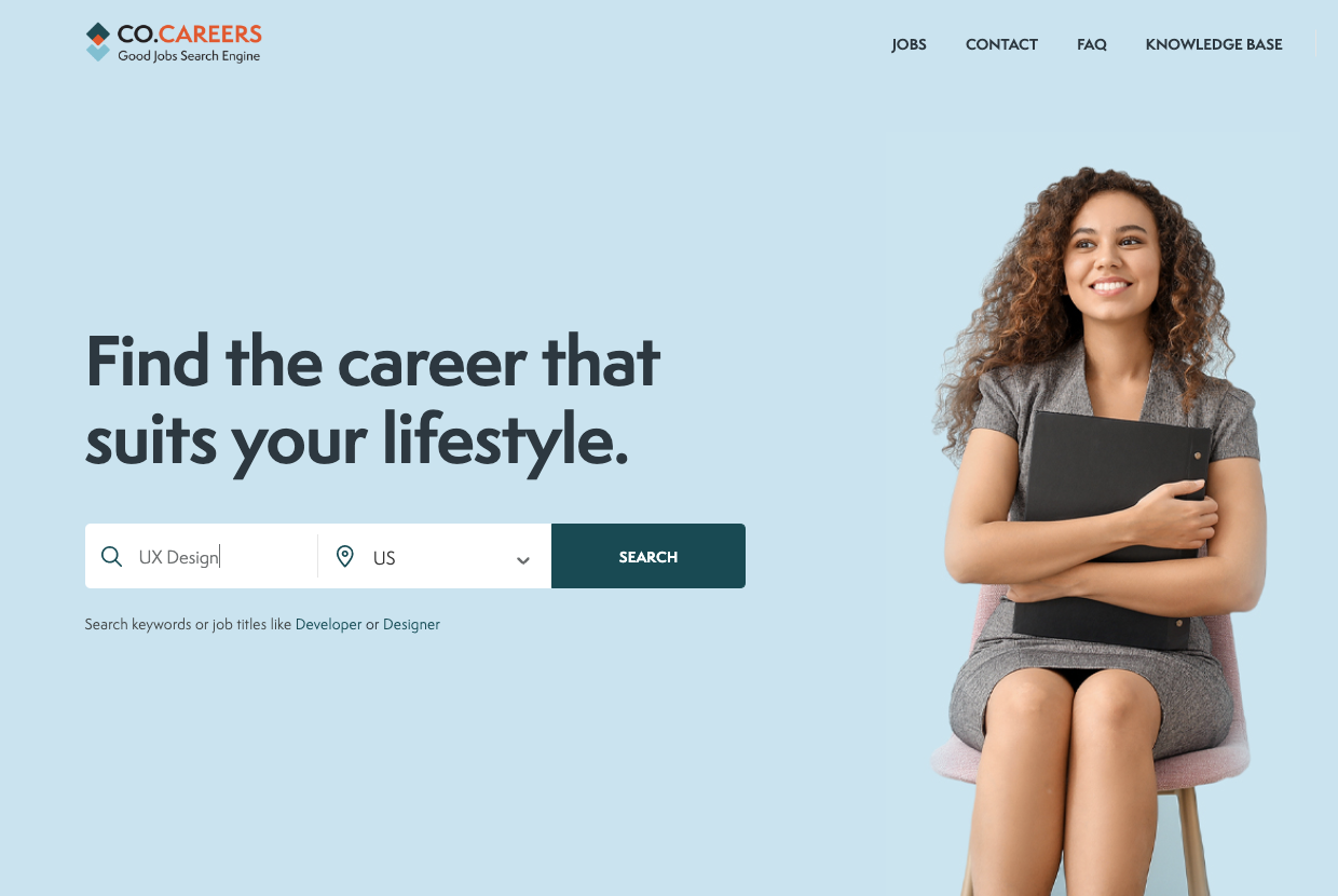 Mídia 2 de CO.CAREERS - Bons empregos mecanismo de busca
