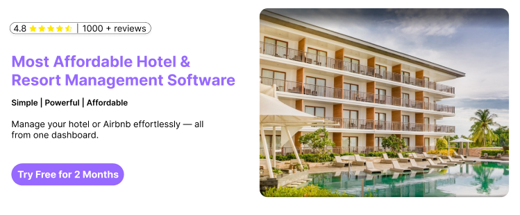 Facilitare il mio hotel - Semplifica gli hotel OPS con una potente piattaforma SaaS. media 1