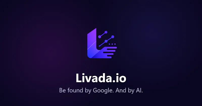 Livada SEO screenshot 1