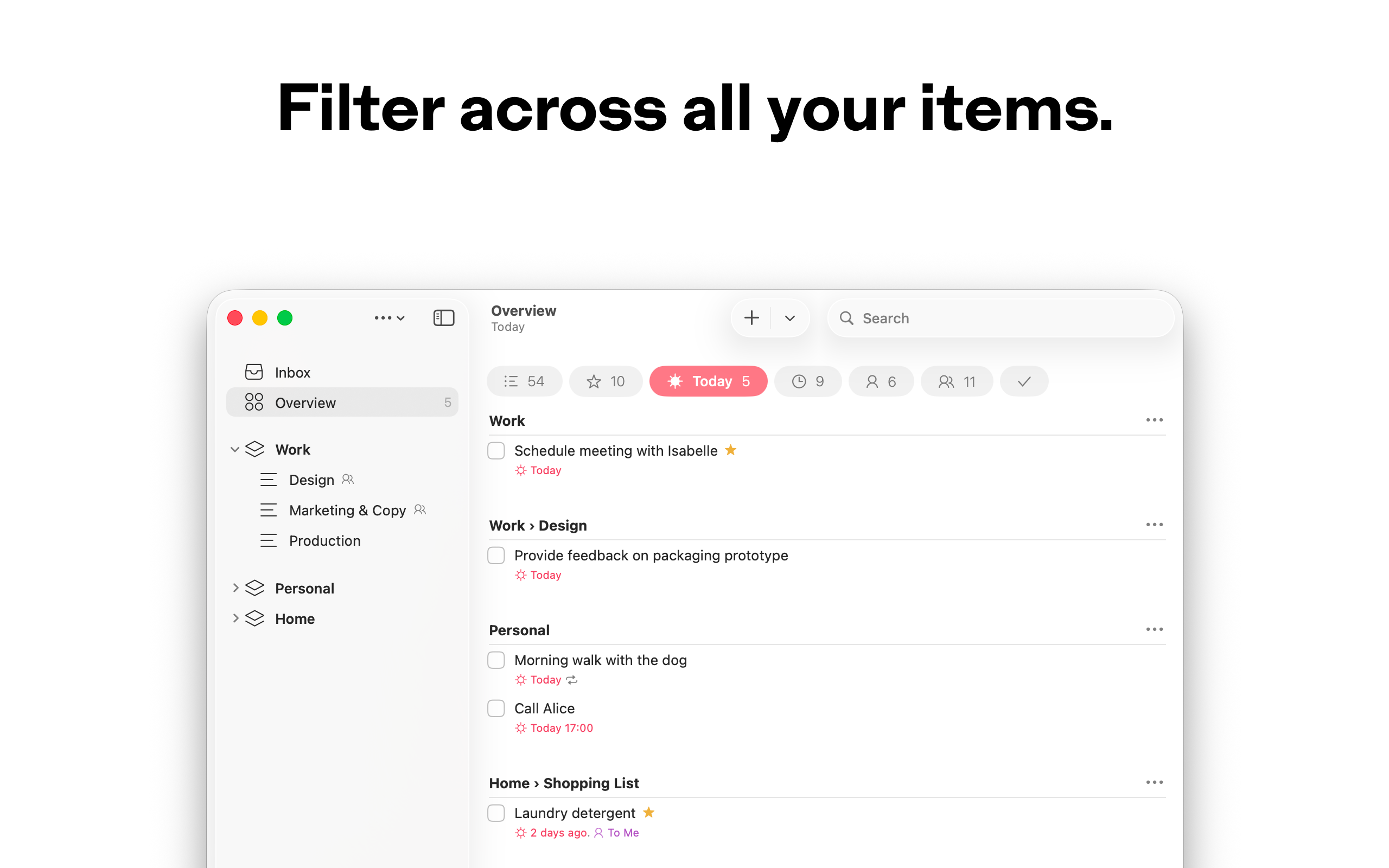 Lista - Screenshot 4 showing product features and functionality