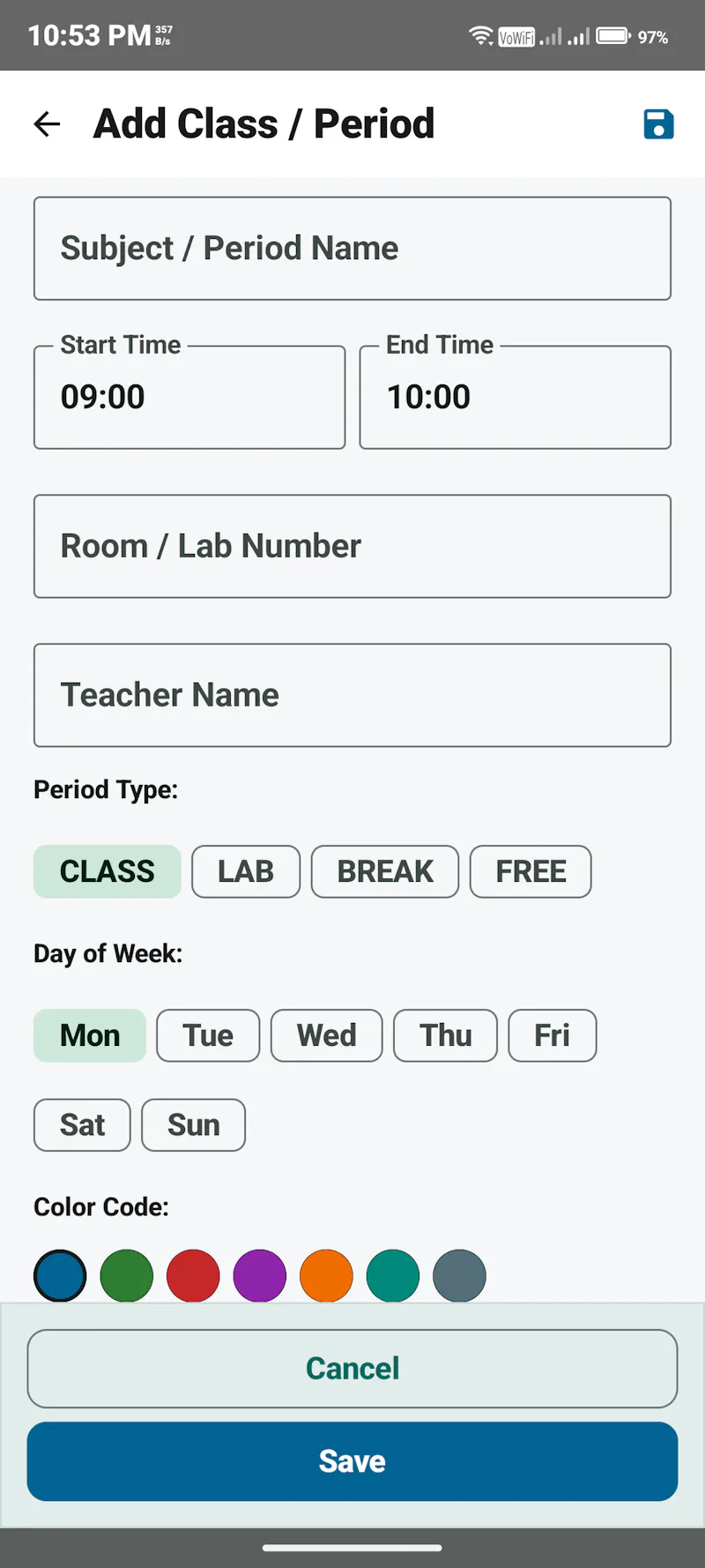 DailyRoutine screenshot 1