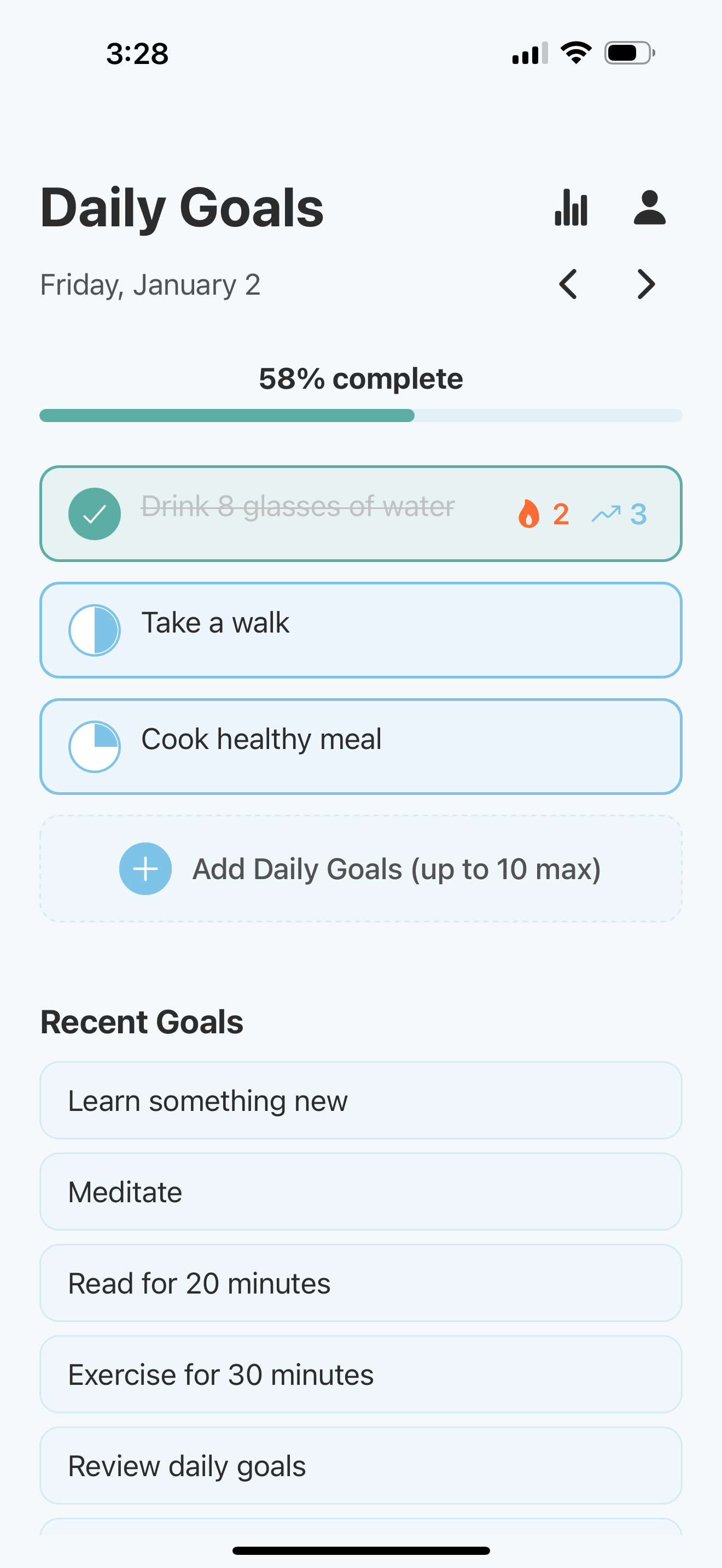 Daily Goals: Guilt-Free Focus media 1