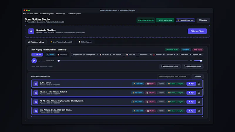 StemSplitter Studio screenshot 1