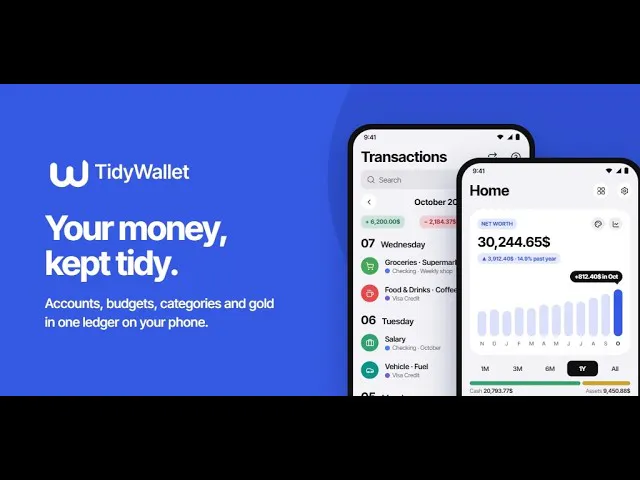 TidyWallet gallery image