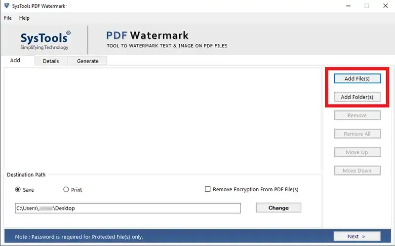 PDF Watermark Maker Software media 1