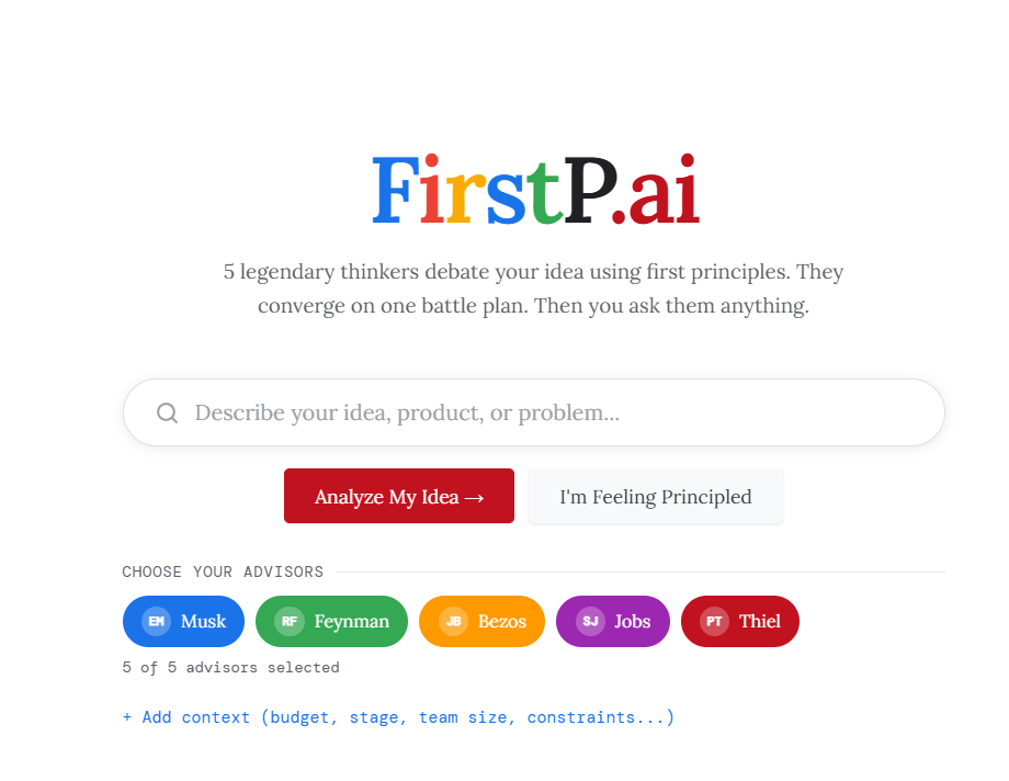 FirstP.ai gallery image