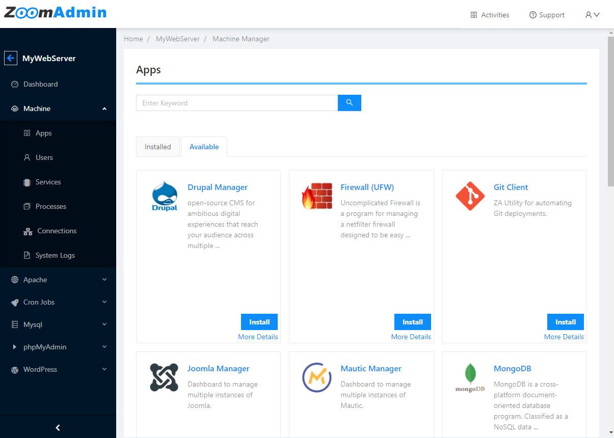 ZoomAdmin gallery image