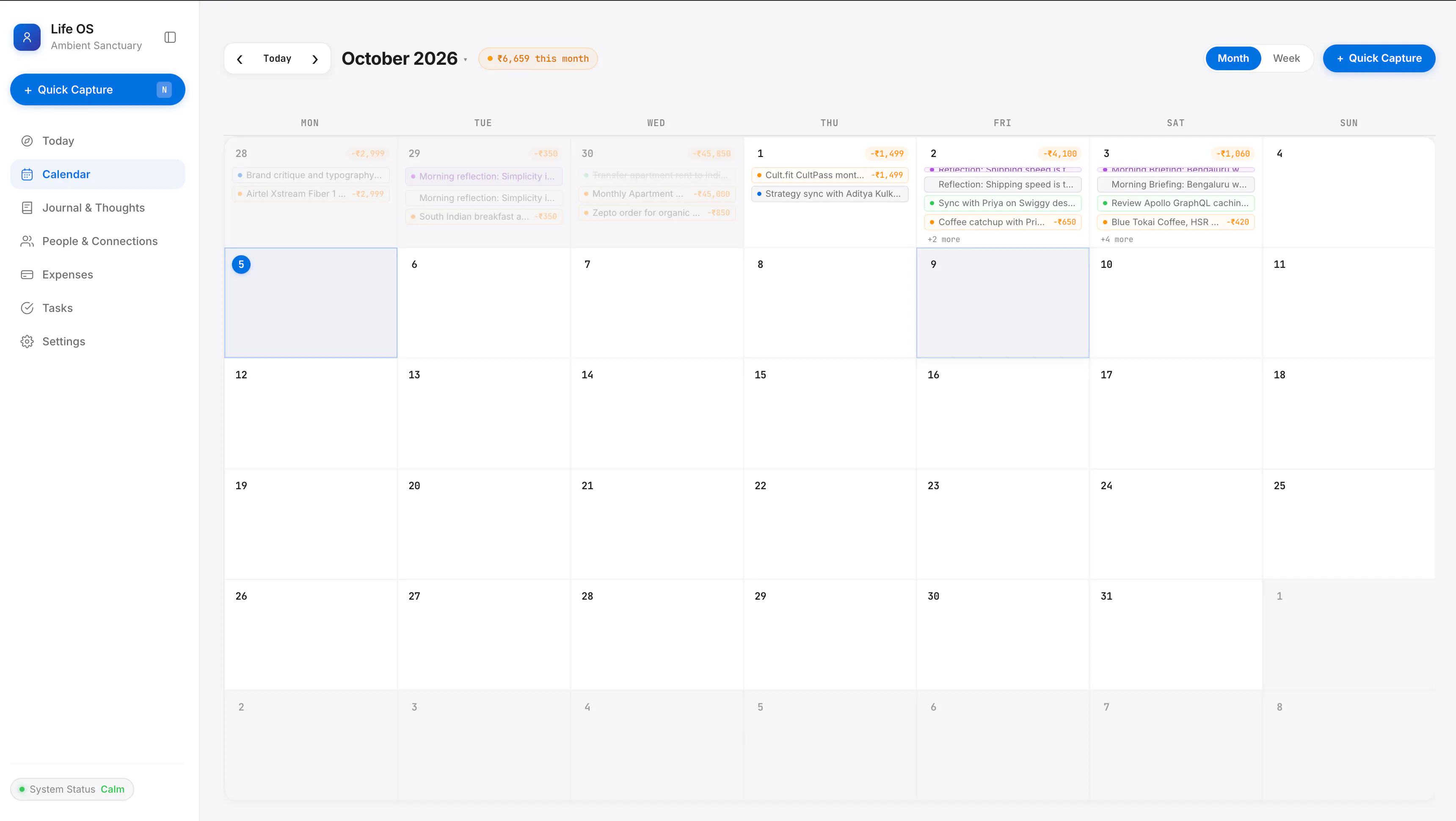 Life OS - Waitlist gallery image