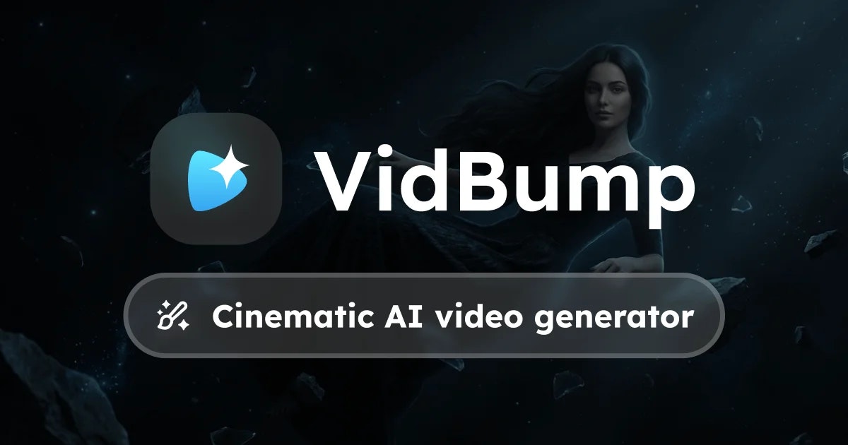 vidbump.com - Main product screenshot demonstrating key features and user interface