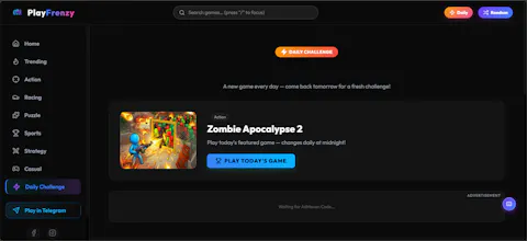 PlayFrenzy.site gallery image