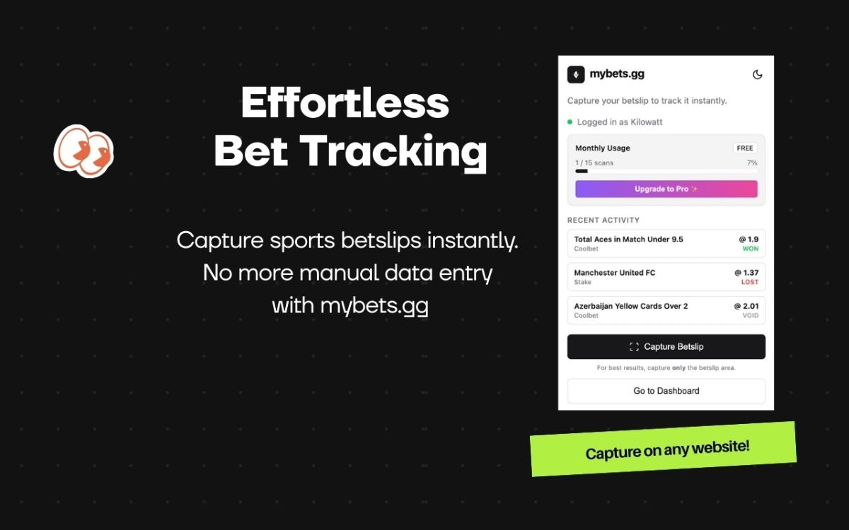 Mybets.gg - Sports Bet Tracker gallery image