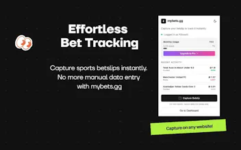 Mybets.gg - Sports Bet Tracker gallery image