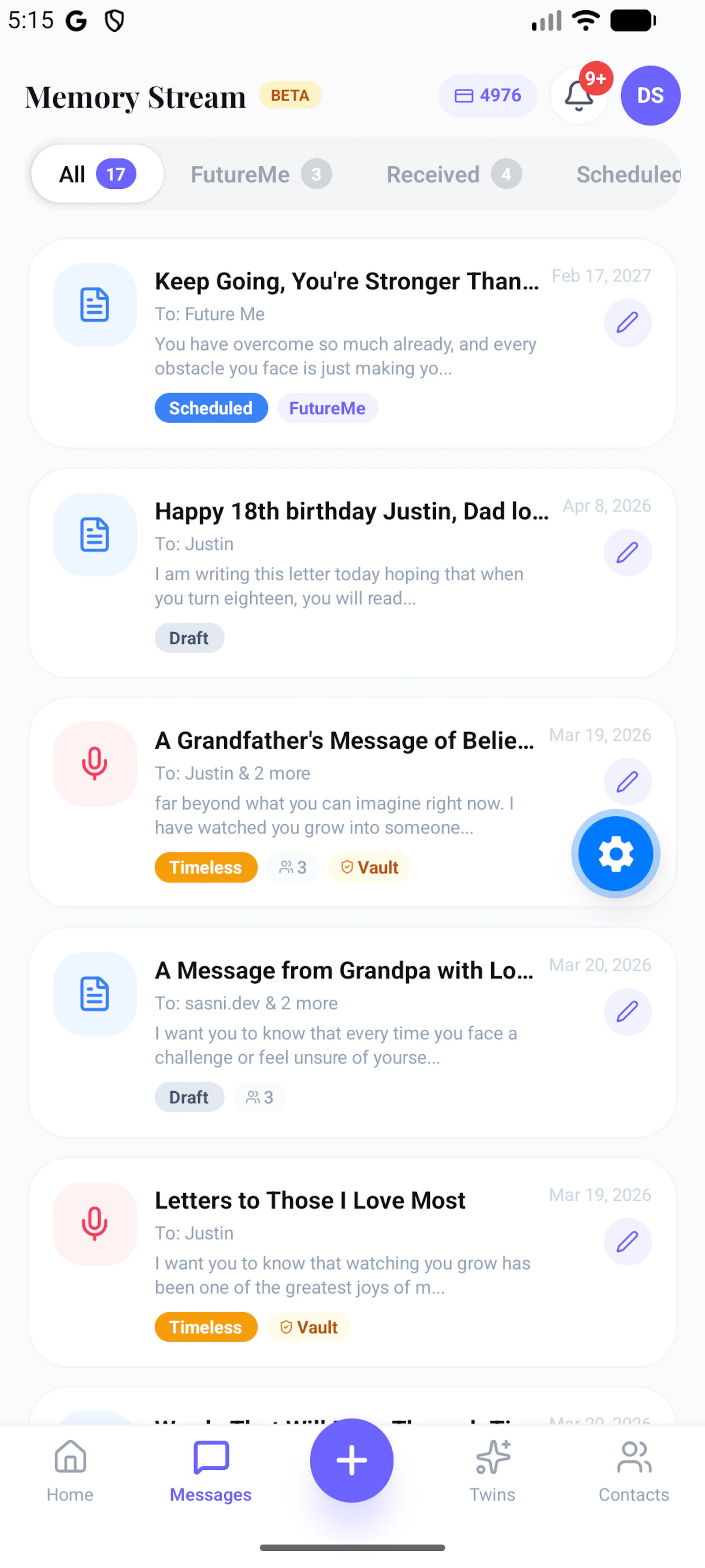 MessageFuture screenshot 4