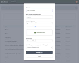 EduEase | AI-Powered Quizzes gallery image