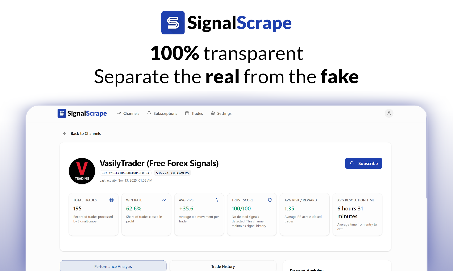 SignalScrape - Screenshot 2 preview