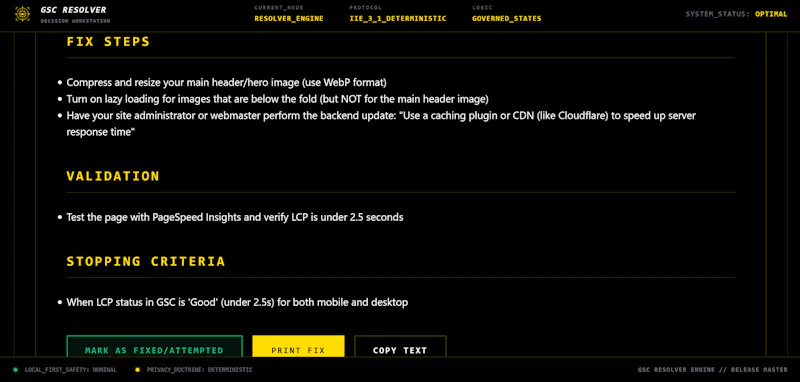 GSC Resolver Engine screenshot 6