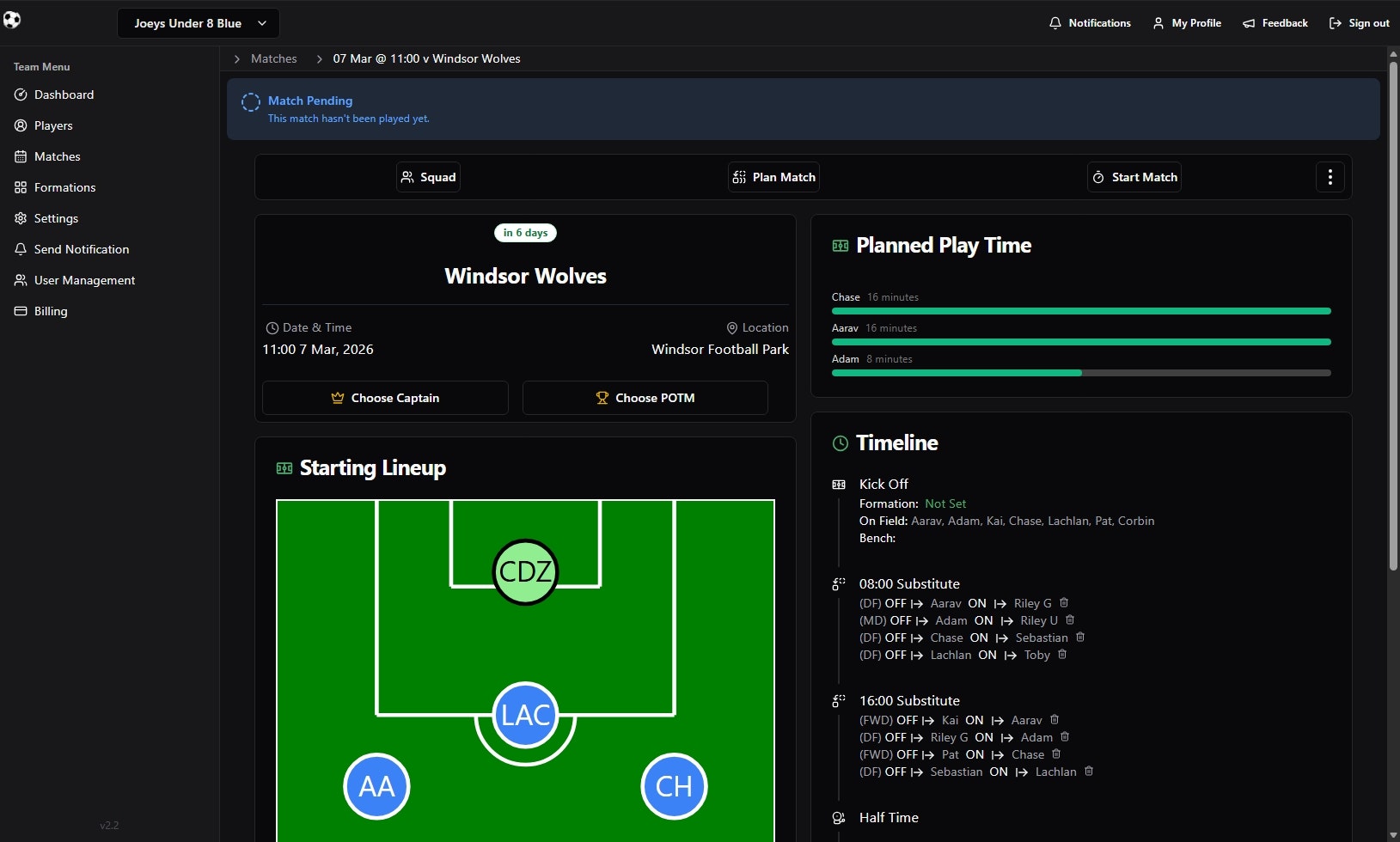 TeamVibe.app - Screenshot 4 showing product features and functionality