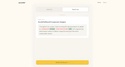 accent. gallery image