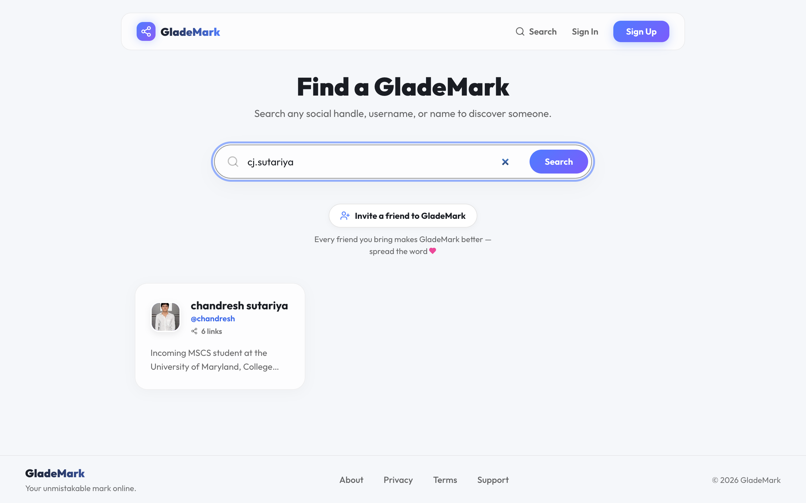 GladeMark gallery image