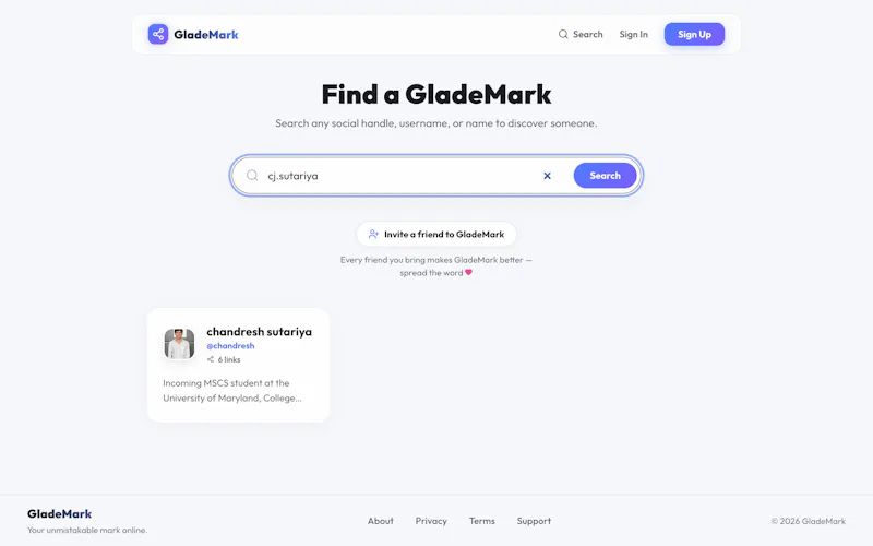 GladeMark screenshot 3