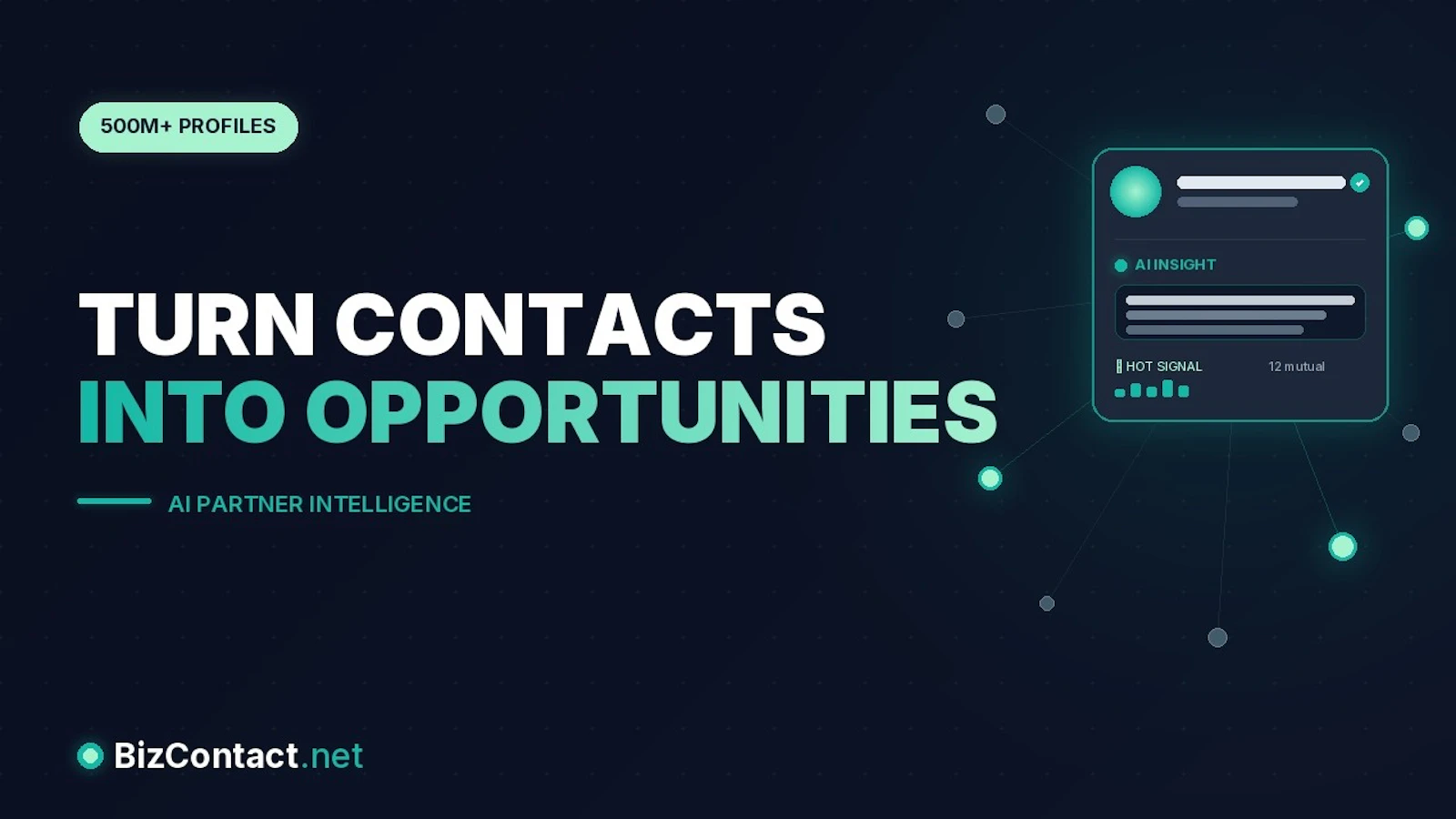 BizContact screenshot 1 (video preview)