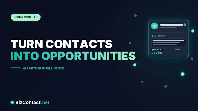 BizContact screenshot 1 (video preview)
