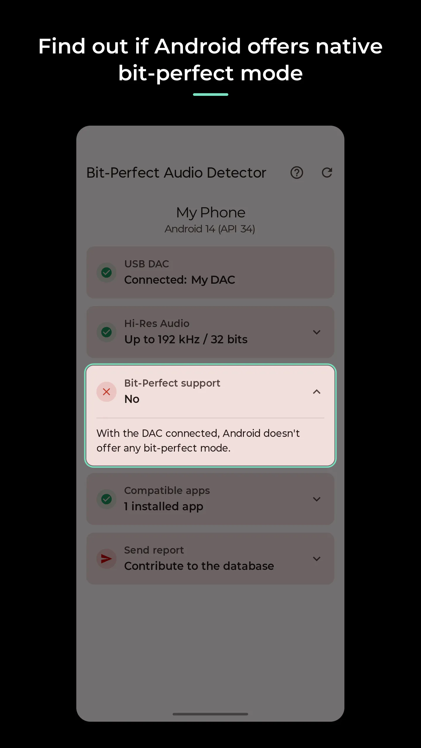 Bit-Perfect Audio Detector gallery image