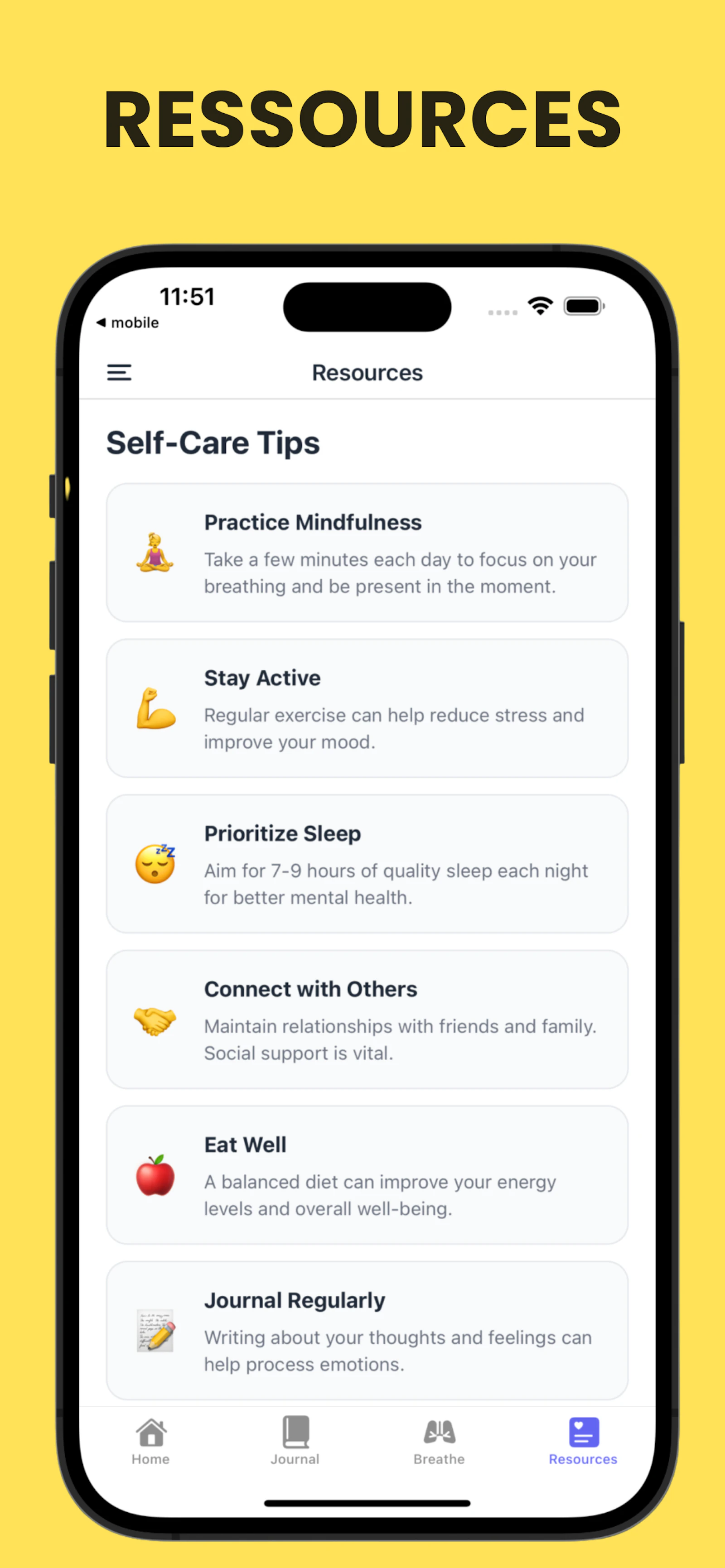 Calme: Anxiety & Stress Relief screenshot 4