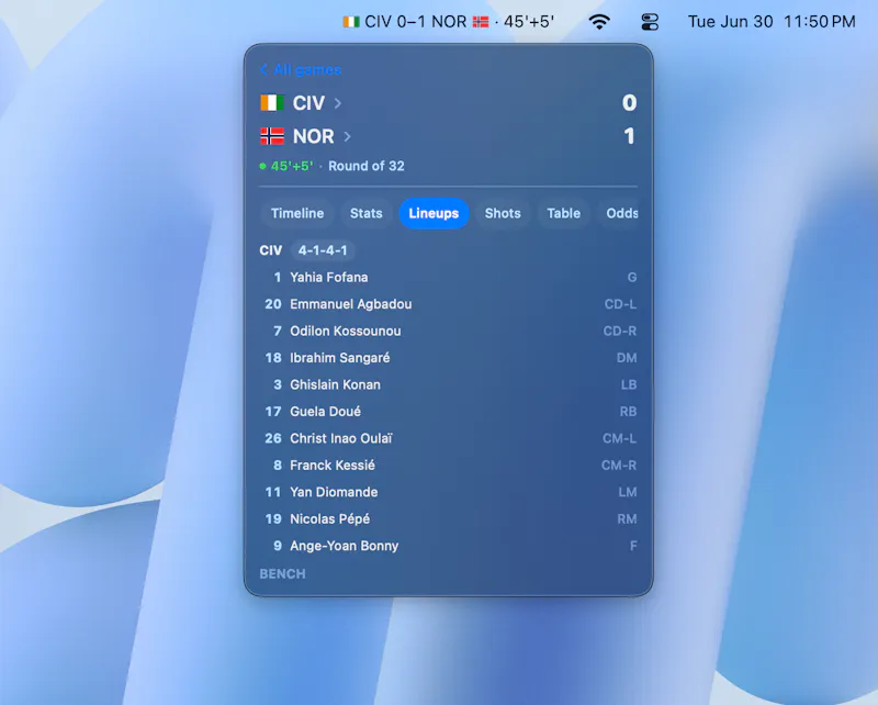 StatBar screenshot 4