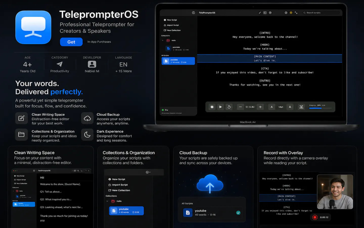 Teleprompter OS gallery image