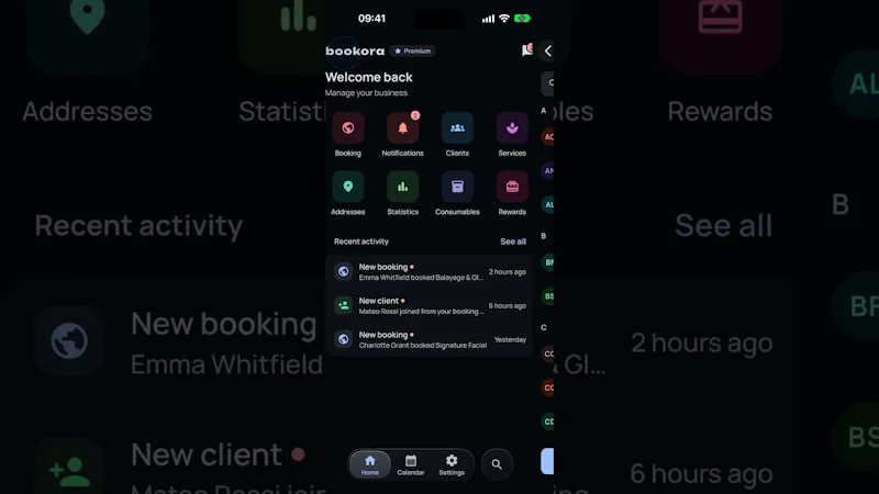 Bookora screenshot 1 (video preview)