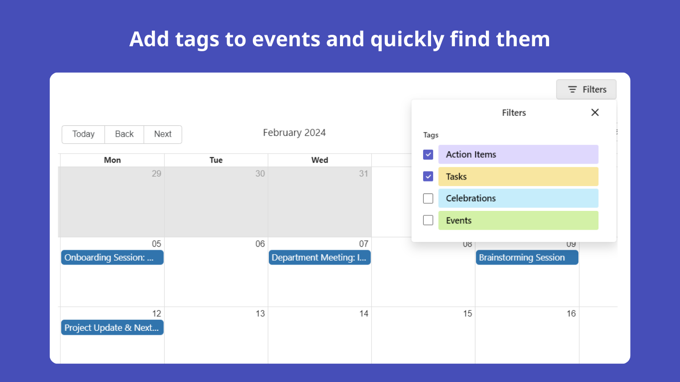 Calendario de equipo compartido para equipos de Microsoft media 2