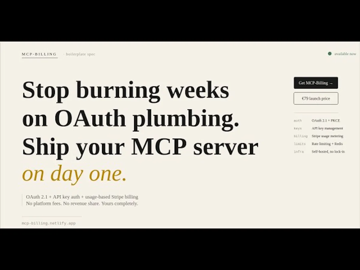MCP-Billing