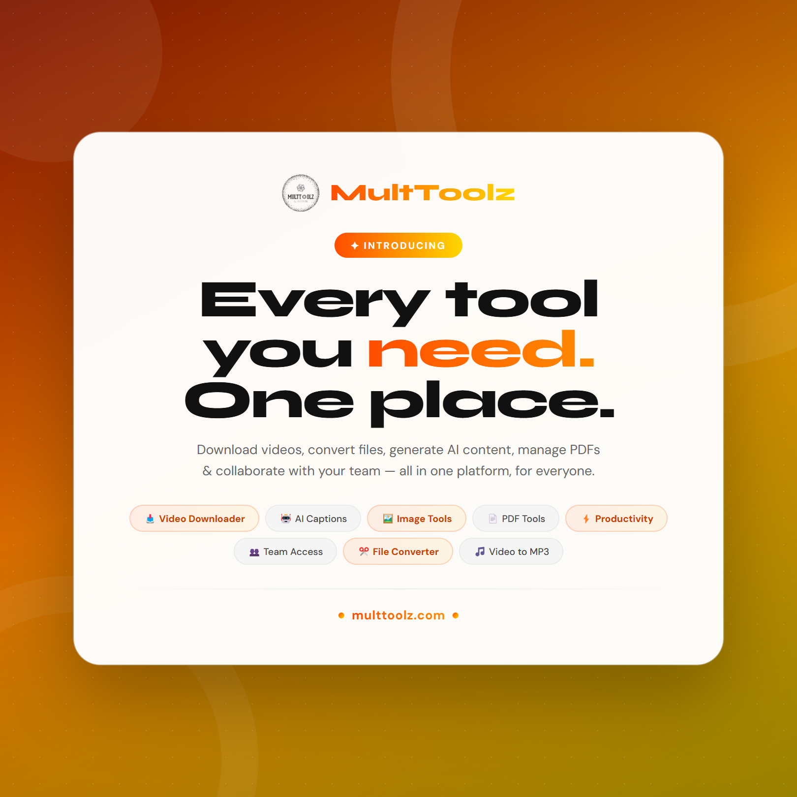MultToolz - Screenshot 3 showing product features and functionality