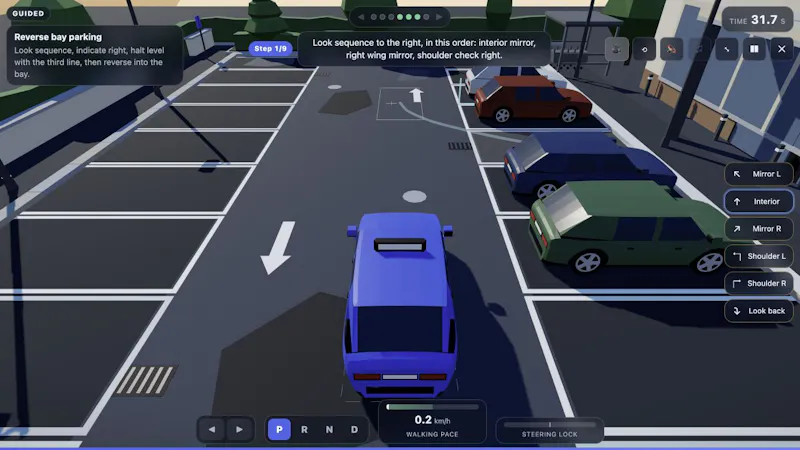 DriveLab 3D Parking Trainer screenshot 1