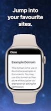 Galactic - Web Browser for Apple Watch gallery image