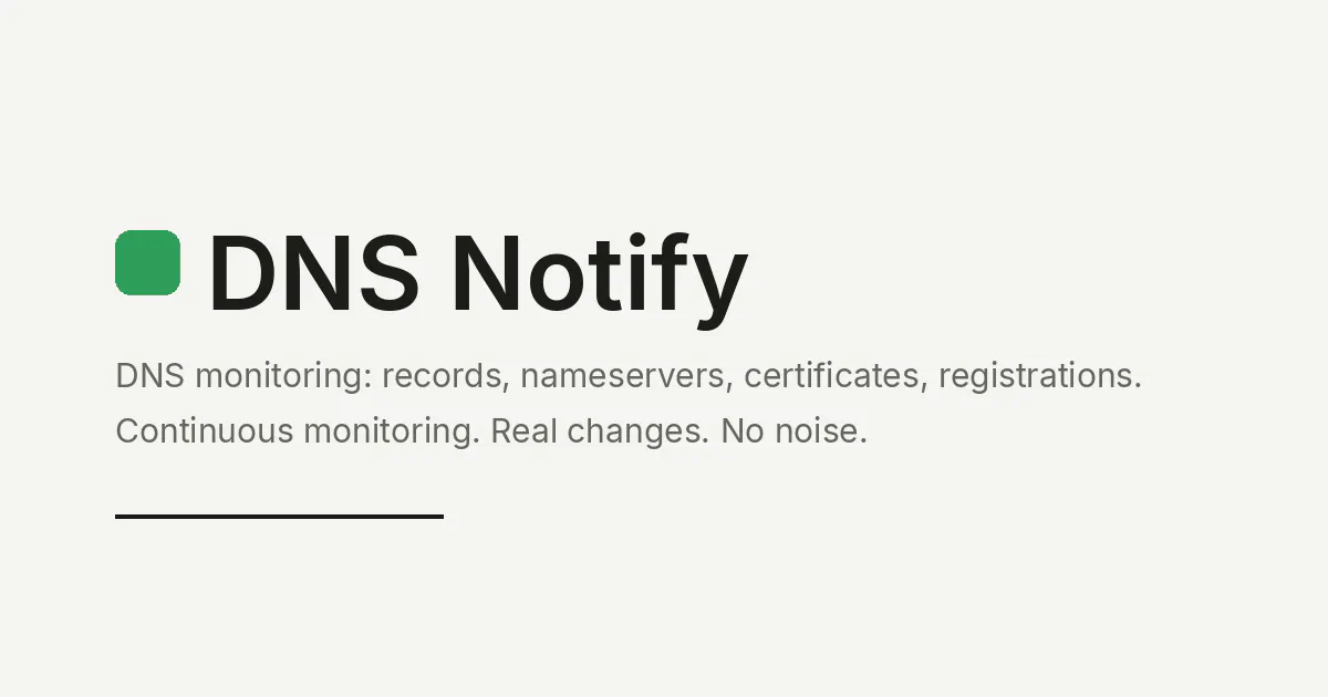 DNS Notify gallery image
