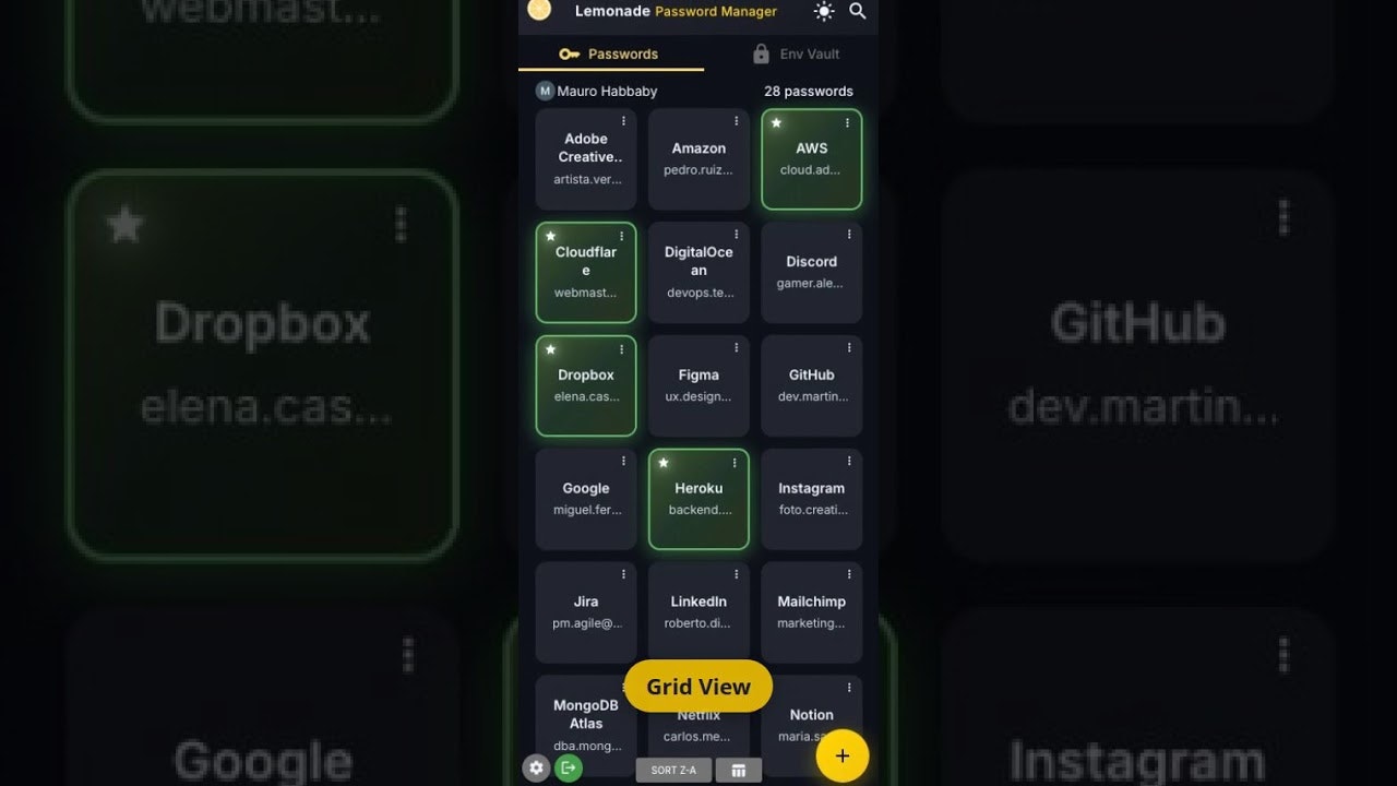 Lemonade Password Manager gallery image