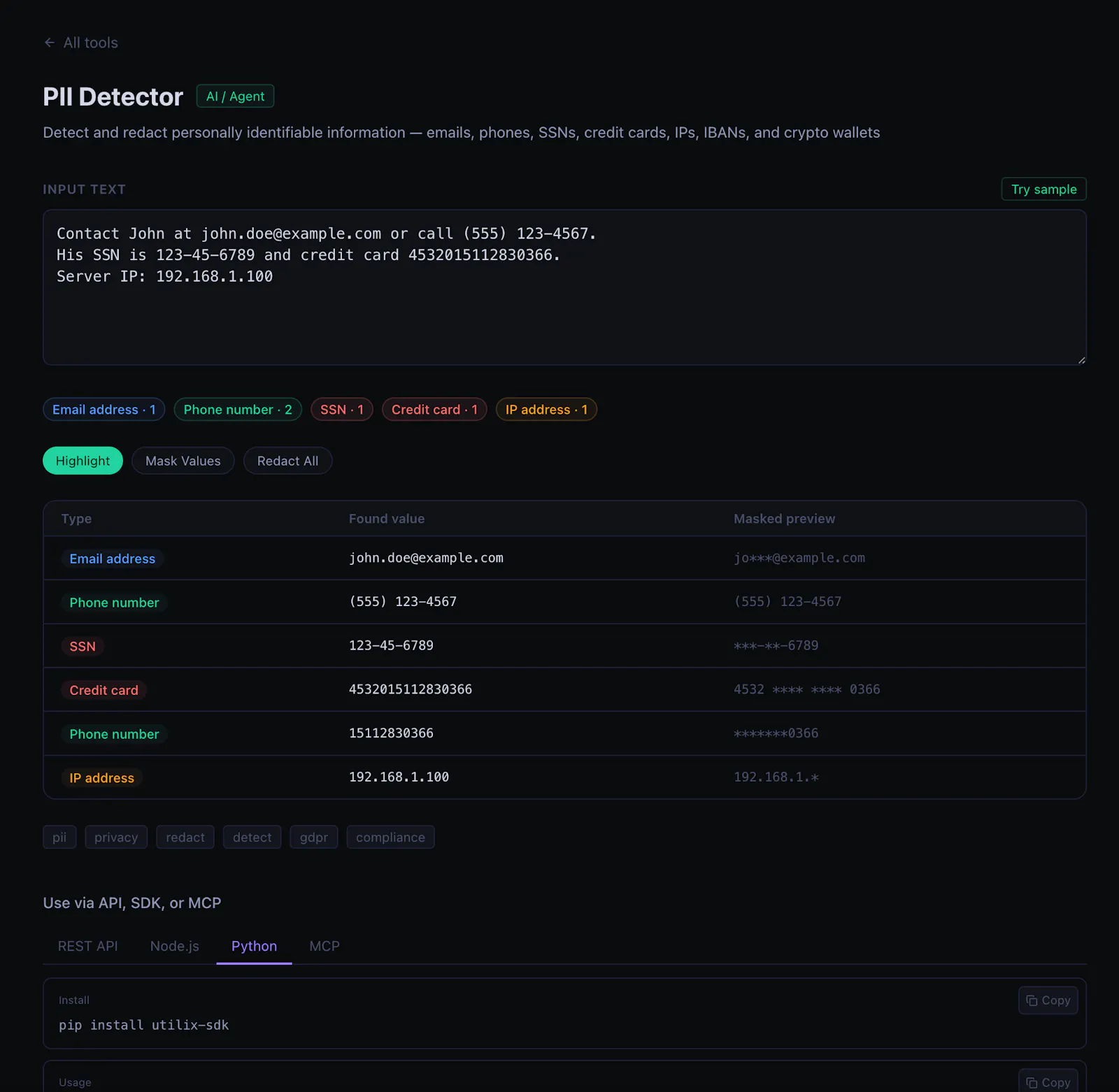 Utilix screenshot 3