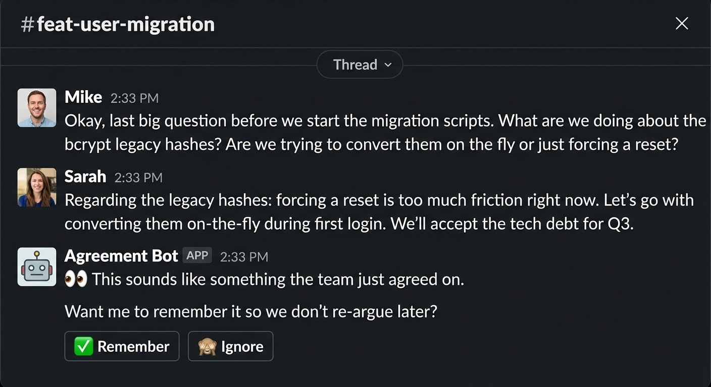 Agreements Bot - Screenshot 2 showing product features and functionality