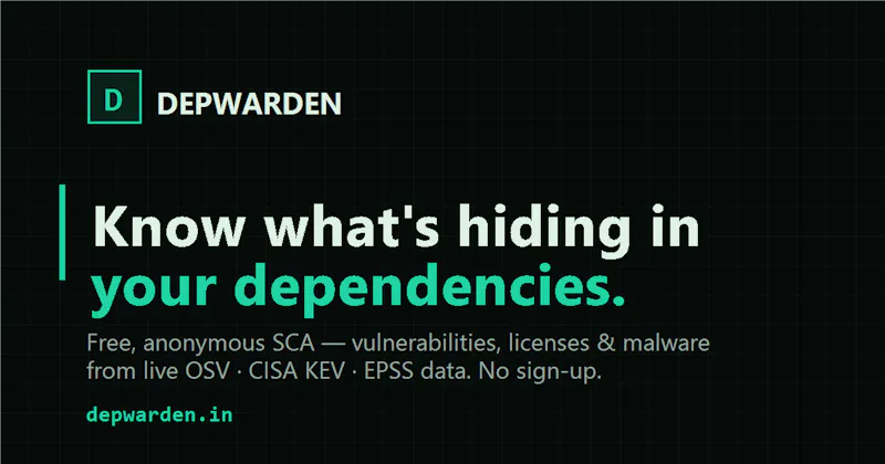 DepWarden screenshot 1